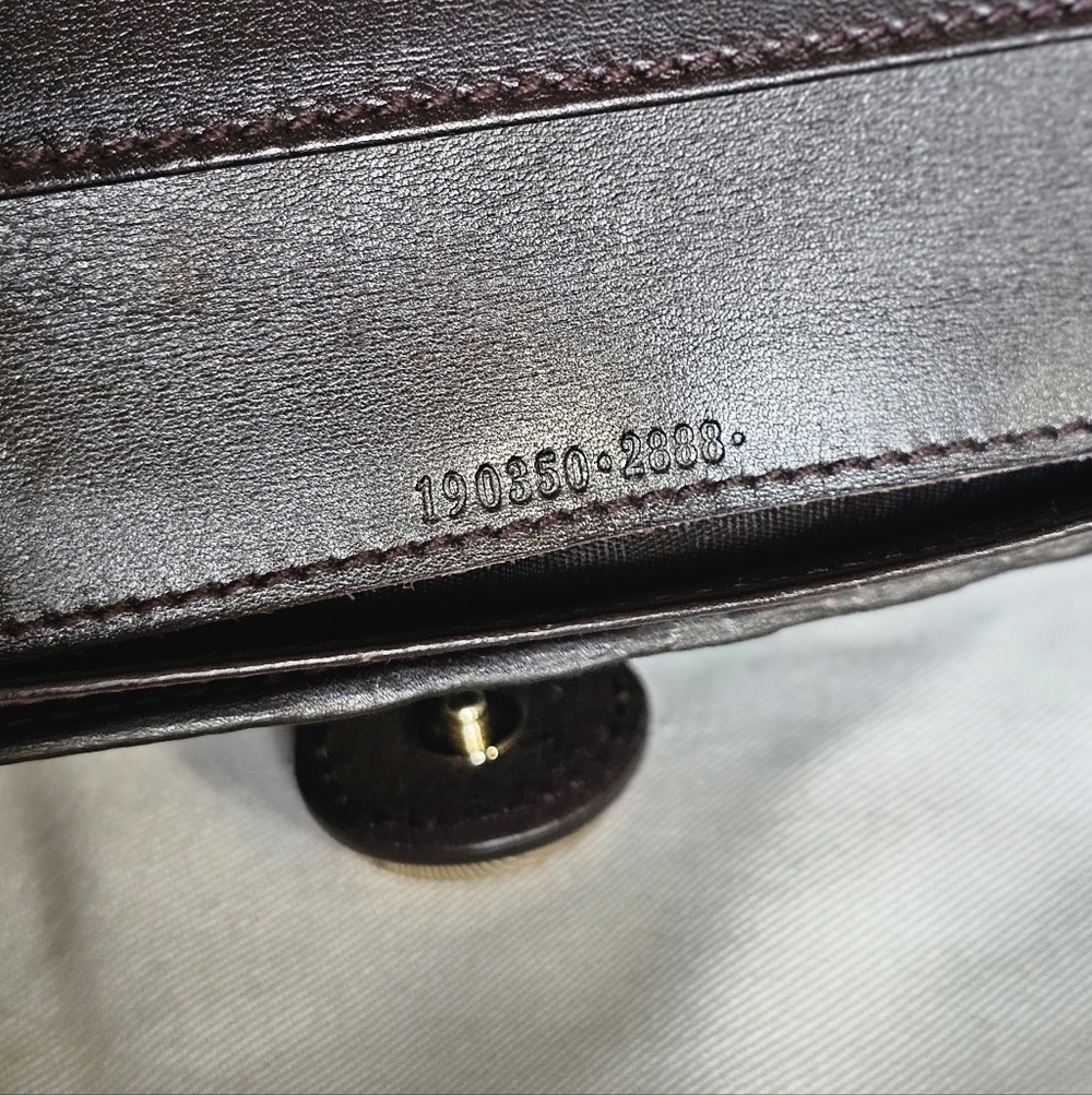 RARE Gucci Hysteria Tortoiseshell Patent Leather Bifold Wallet - Picture 11 of 14